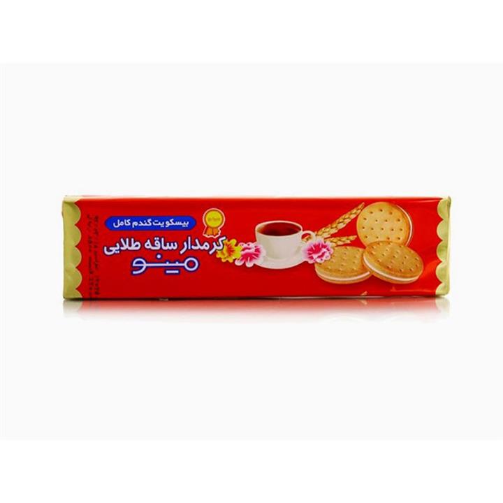 بیسکویت کرمدار ساقه طلایی مینو – 192 گرم